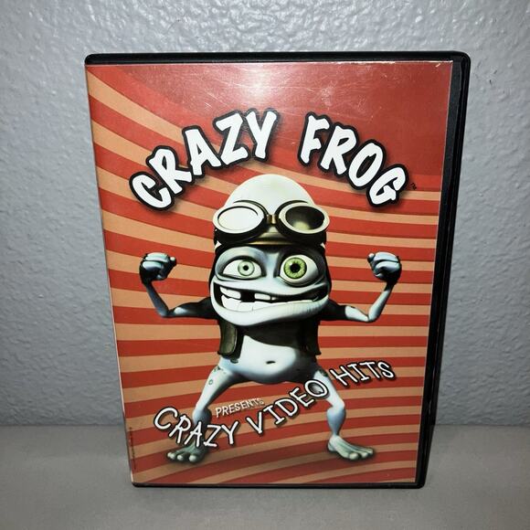Dvd Used Crazy Frog Presents Crazy Video Hits Vintage Ringtone Nostalgia Works - Picture 1 of 5